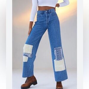 Pacsun Eco Bandana Patchwork Baggy Jeans